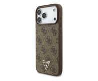 Guess 4G Strap Triangle Logo MagSafe do iPhone 17 Pro Max brązowy - 1365512 - zdjęcie 3